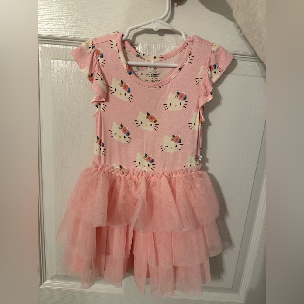Posh Peanut Pink Floral Dress